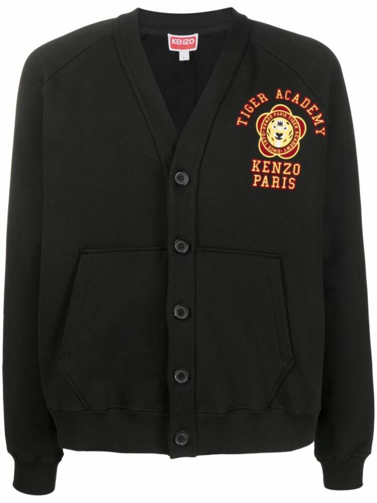 Kenzo Tiger Academy cotton cardigan - Black Cover