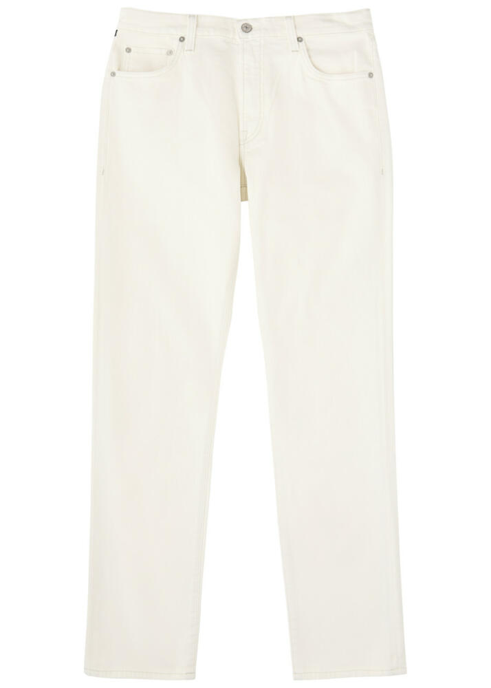 Citizens OF Humanity Adler Tapered-leg Jeans - Off White Cover