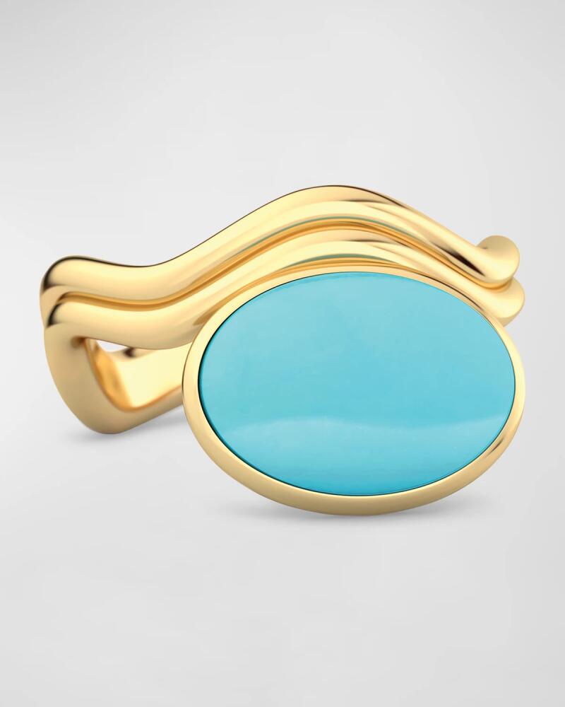 Jamie Turner Aurora Cocktail Ring, Turquoise Cover