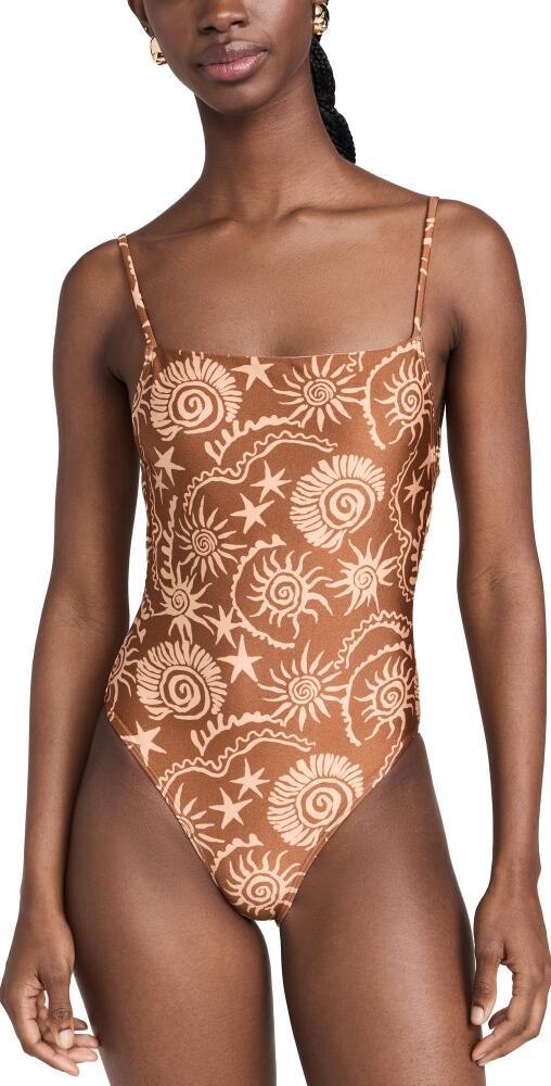 MINKPINK Astrid One Piece Gold/Brown Cover