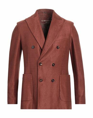 Circolo 1901 Man Blazer Brick red Linen Cover