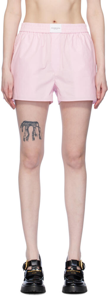 alexanderwang.t Pink Vented Shorts Cover