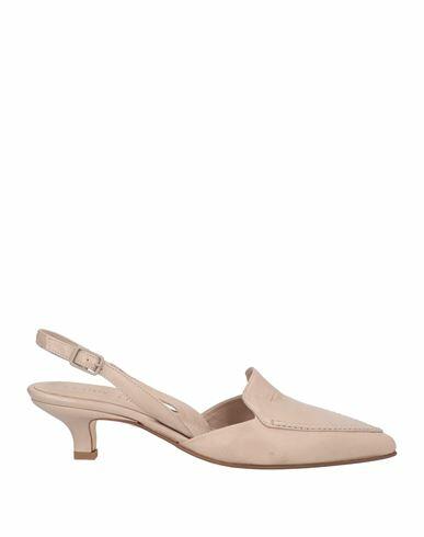 Pomme D'or Woman Pumps Dove grey Leather Cover