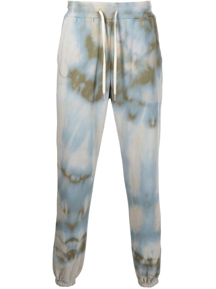 John Elliott LA tie-dye print track trousers - Blue Cover