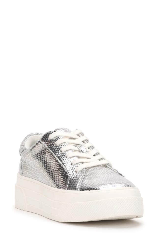 Jessica Simpson Caitrona 2 Platform Sneaker in Silver Cover