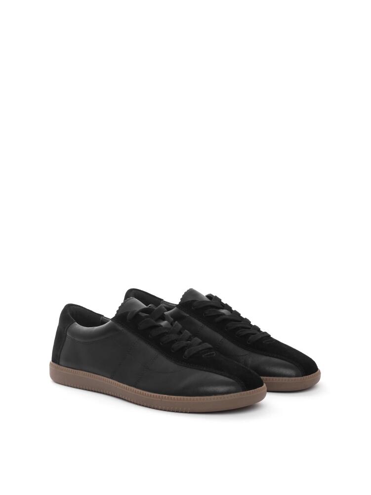 Maguire Simone Sneaker in Black With Brown Outsole Cover