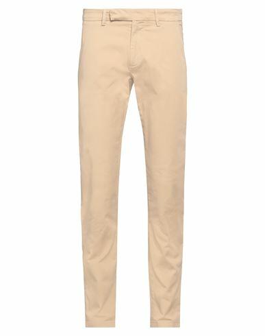 Brian Dales Man Pants Sand Cotton, Elastane Cover