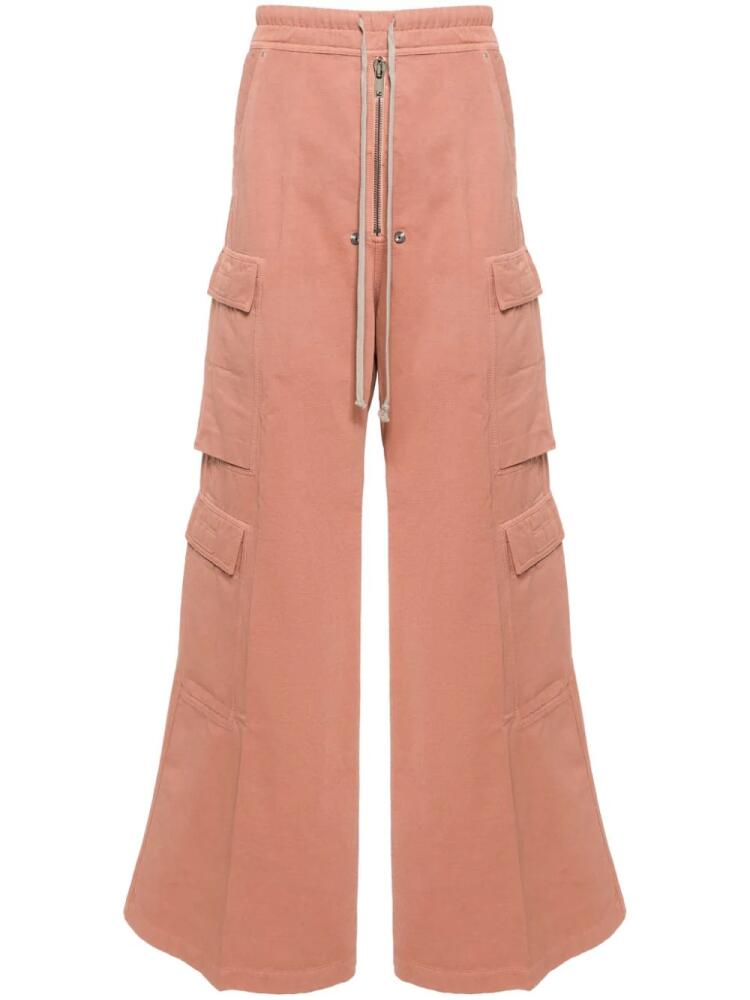 Rick Owens DRKSHDW Jumbo Belas cargo trousers - Pink Cover