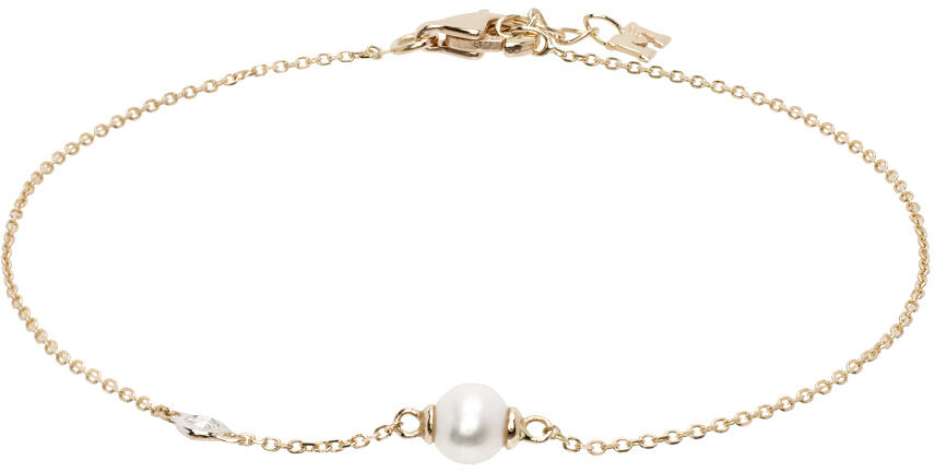 Mateo Gold 'Pearl and Diamond Dot' Bracelet Cover