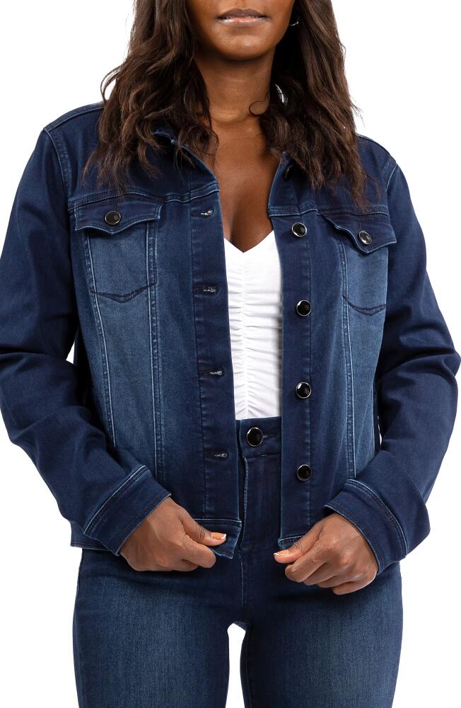 1822 Denim Classic Better Butter Denim Jacket in Nouveau Cover