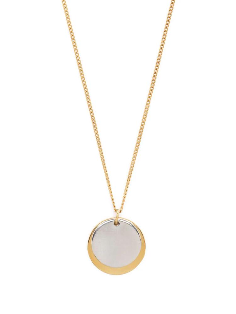 A.P.C. Eloi double medallion necklace - Gold Cover