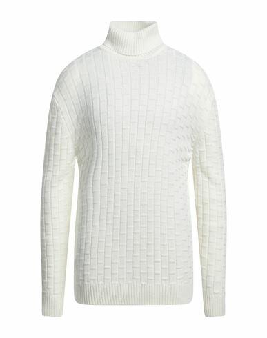 Siviglia Man Turtleneck Cream Wool, Acrylic Cover