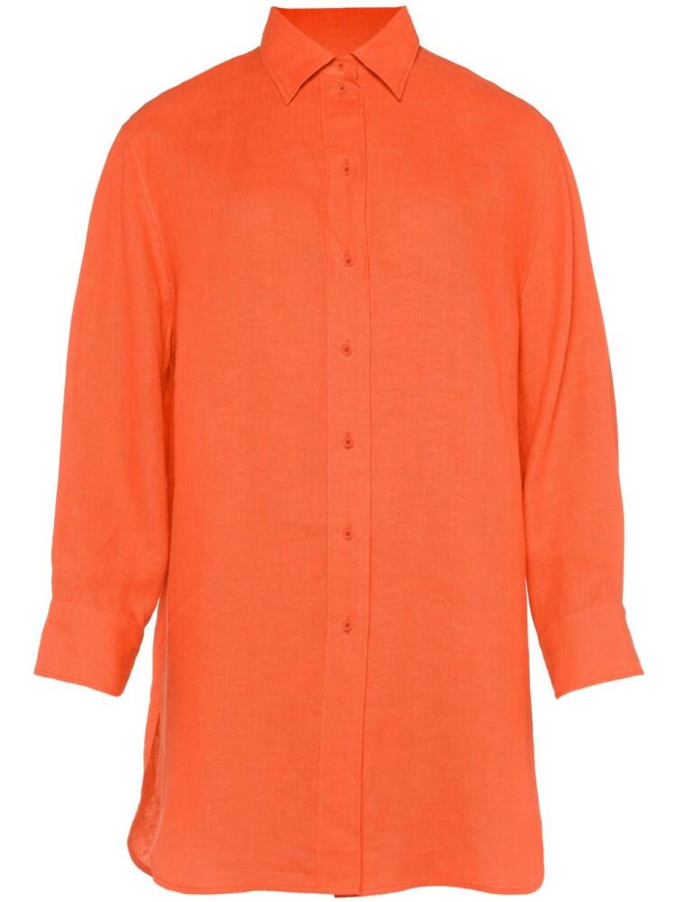 ERES Mignonette linen shirt - Orange Cover