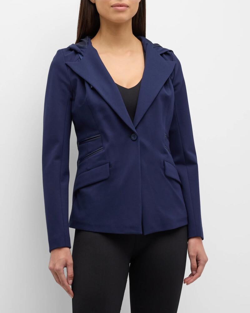 Blanc Noir Gayatri Hooded Blazer Cover