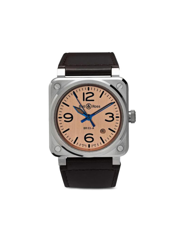 Bell & Ross BR 03 Copper 41 mm - Brown Cover