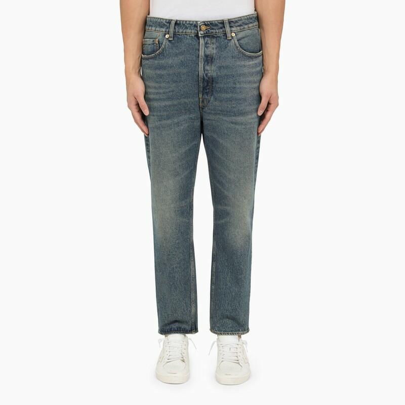 Golden Goose Blue slim cropped jeans Cover