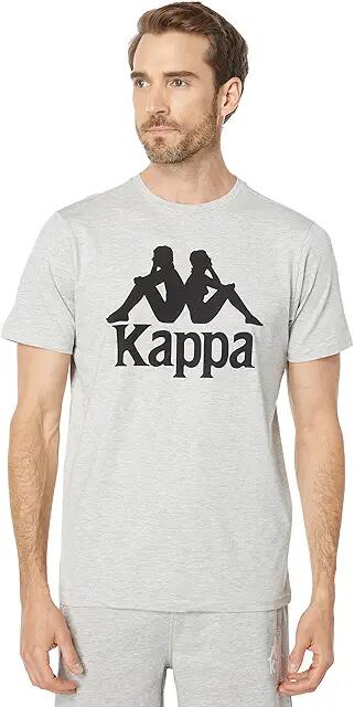 Kappa Authentic Estessi (Grey/Medium Melange/Black) Men's Clothing Cover