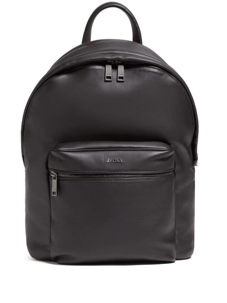 Zegna SECONDSKIN backpack - Brown Cover