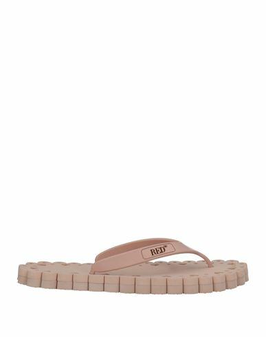 Red(v) Woman Thong sandal Blush Rubber Cover