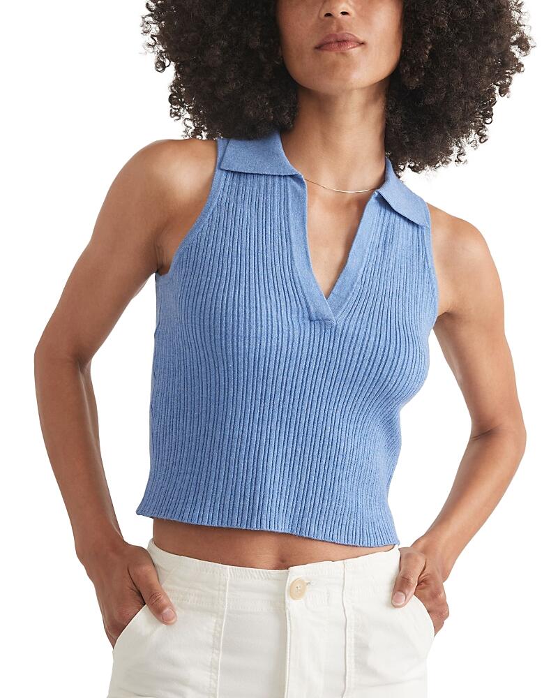 Marine Layer Amelia Cropped Tank Top Cover