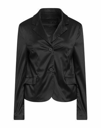 Rrd Woman Blazer Black Polyamide, Elastane Cover