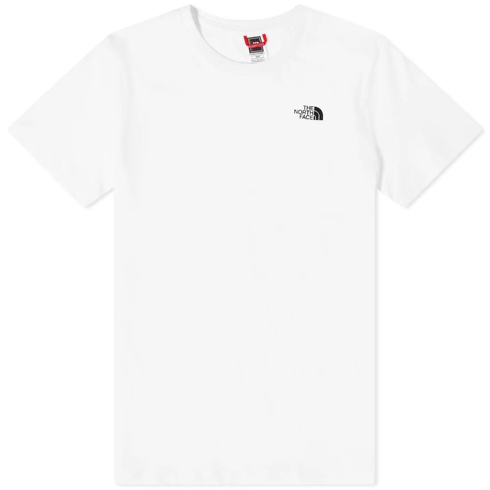 The North Face Women's Simple Dome T-Shirt in Tnf White Cover