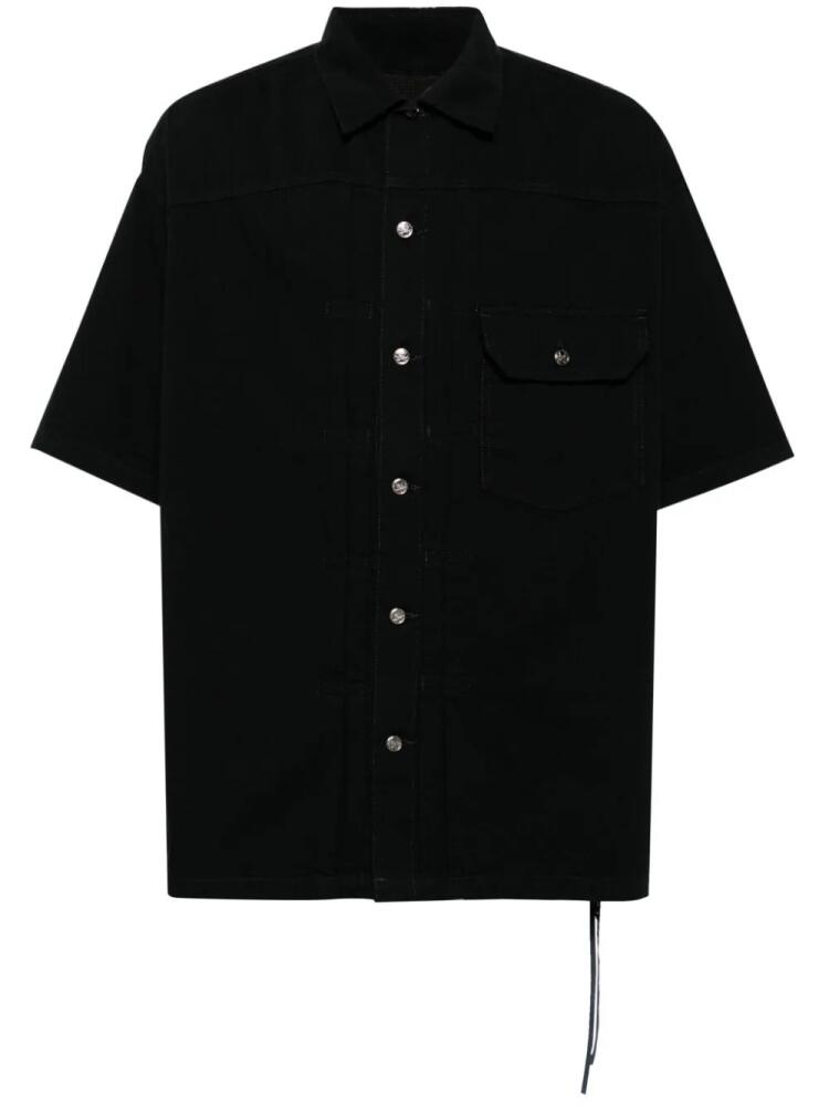 Mastermind Japan skull-print cotton shirt - Black Cover