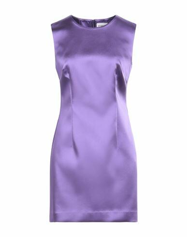 P. a.r. o.s. h. Woman Mini dress Light purple Acetate, Polyamide, Elastane Cover