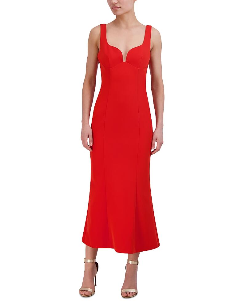 Bcbgmaxazria Sleeveless Gown Cover