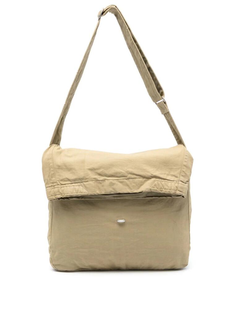 OUR LEGACY Washed cotton shoulder bag - Green Cover