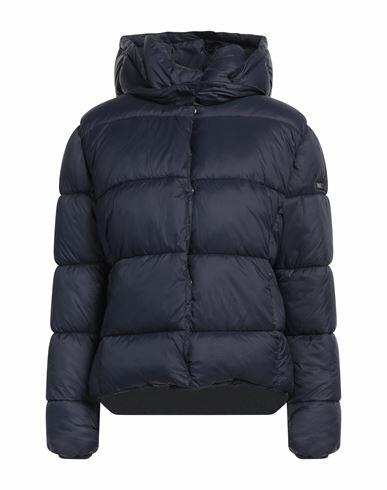 Take-two Woman Puffer Navy blue Nylon Cover