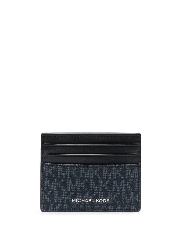 Michael Michael Kors Tall monogram cardholder - Blue Cover