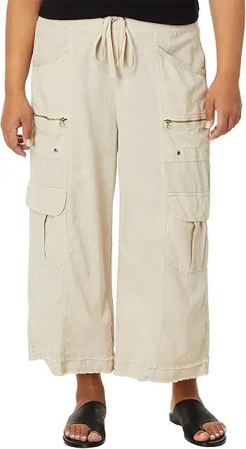 XCVI Linen Birk Gaucho (Cremini) Women's Dress Pants Cover