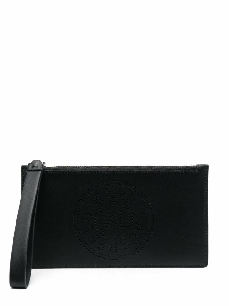 Karl Lagerfeld K/Circle perforated wallet - Black Cover