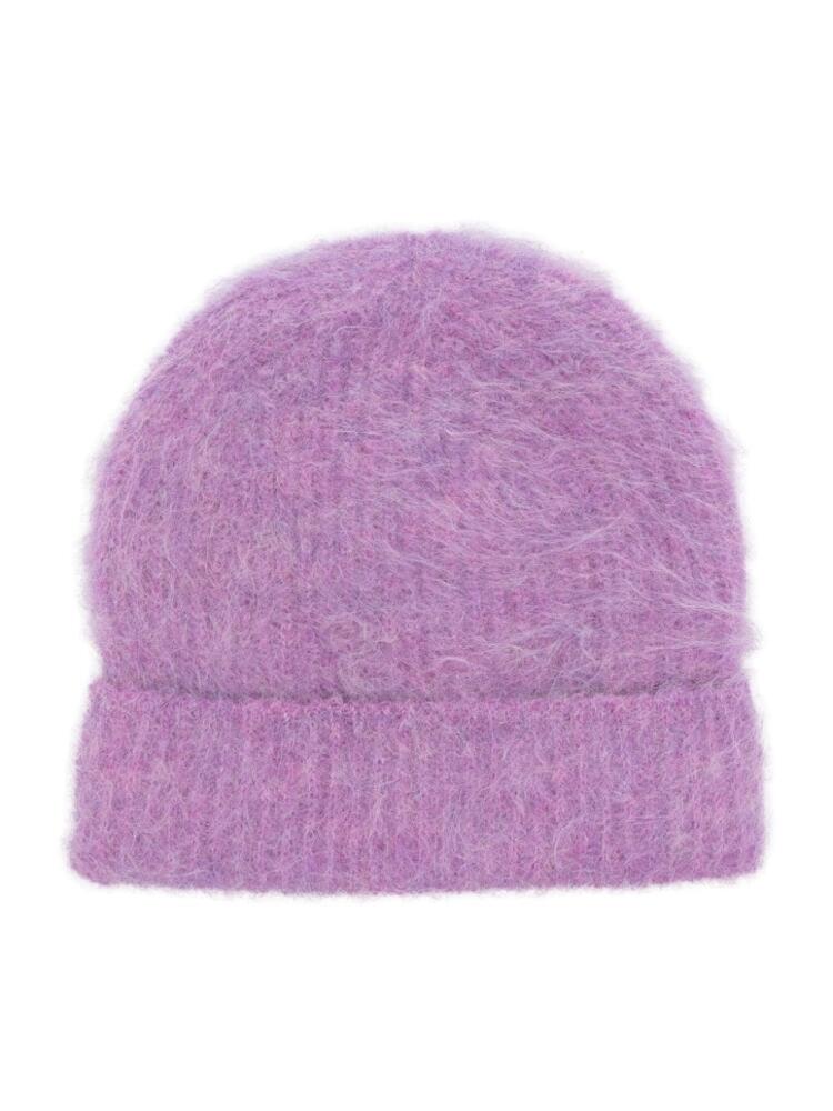 Séfr Fuzzy beanie - Purple Cover