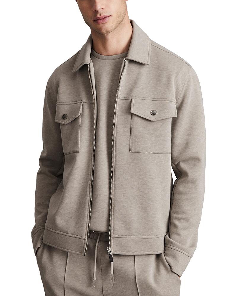 Reiss Medina Interlock Full Zip Jacket Cover