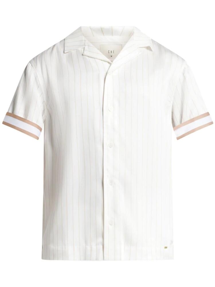 CHÉ striped shirt - White Cover