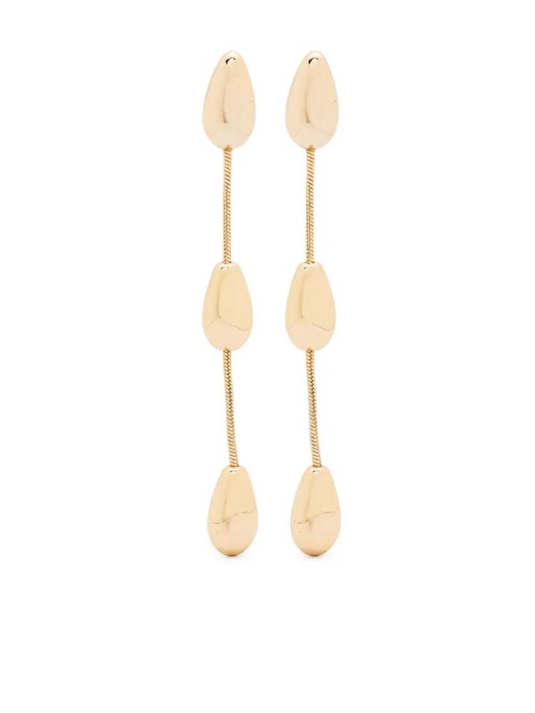 Lauren Ralph Lauren pear linear earrings - Gold Cover