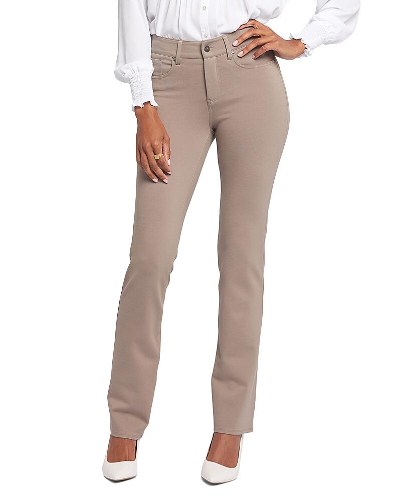 Nydj Marilyn Straight Leg Ponte Pants in Saddlewood Cover