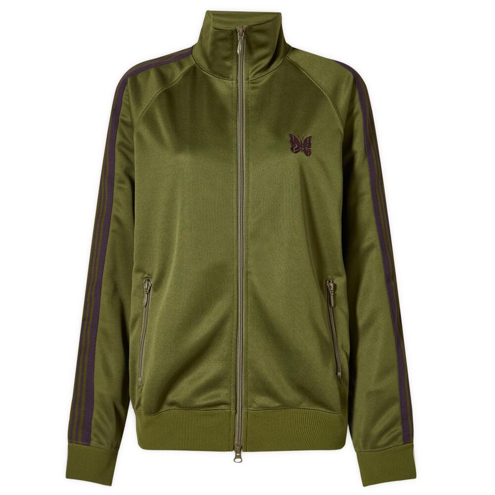 Needles Women's Track Jacket in Olive Cover