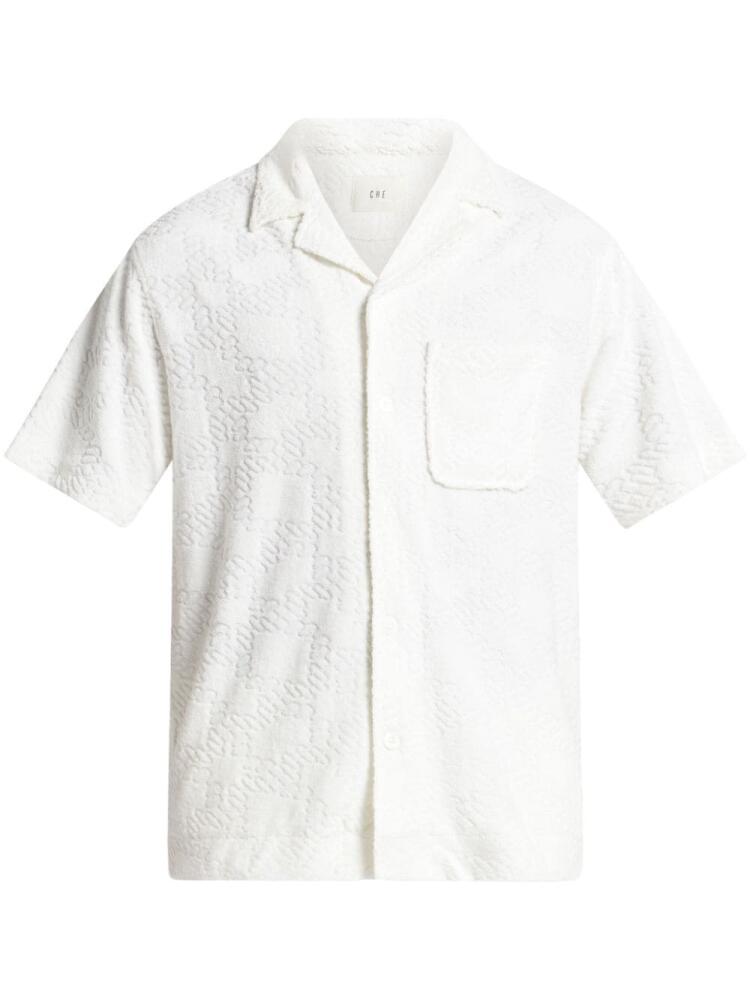 CHÉ embroidered design shirt - White Cover