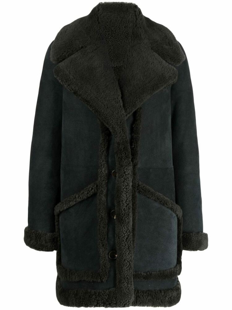 Zadig&Voltaire Laury shearling coat - Black Cover