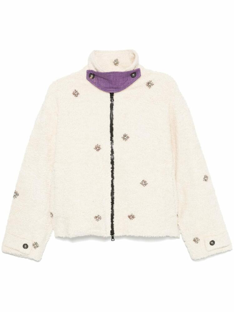 Kartik Research faux-shearling jacket - White Cover