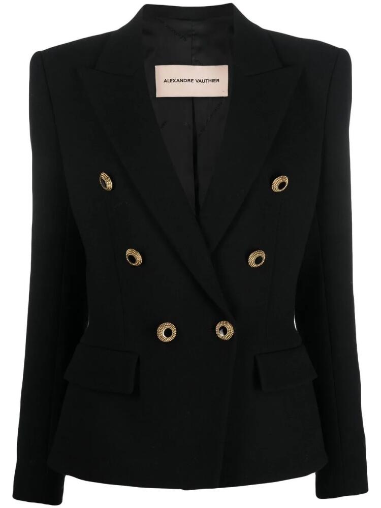 Alexandre Vauthier double-breasted tailored blazer - Black Cover