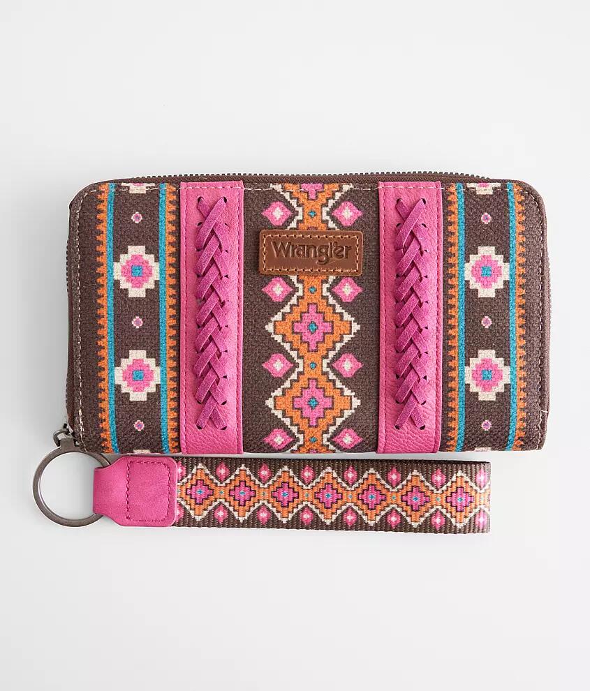 Wrangler Southwestern Wristlet Wallet Cover