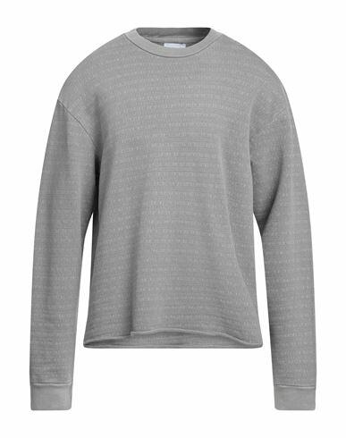 John Elliott Man Sweatshirt Light grey Cotton, Polyester Cover