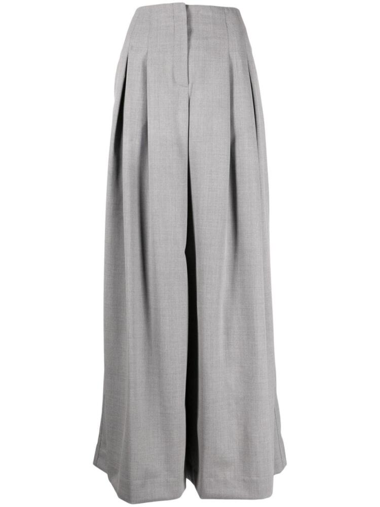 TWP pleated palazzo trousers - Grey Cover