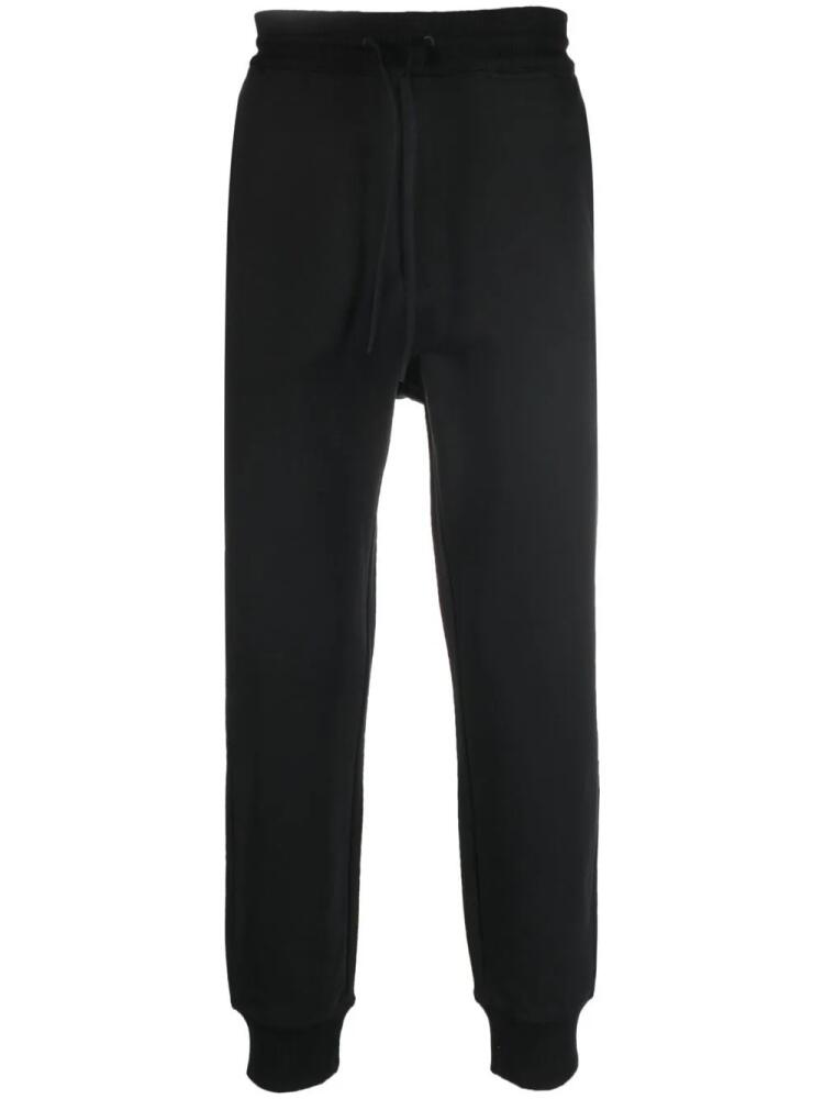 Y-3 organic cotton track pants - Black Cover