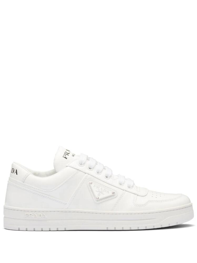 Prada Downtown leather sneakers - White Cover