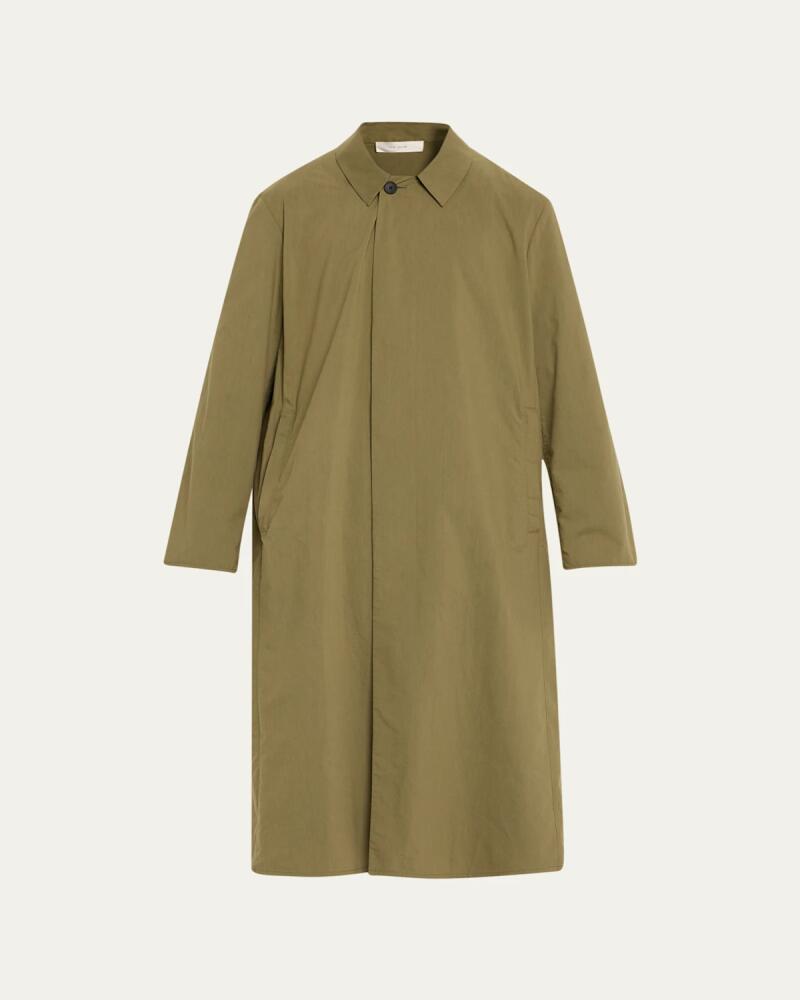 THE ROW Men's Erwin Long Trench Coat Cover